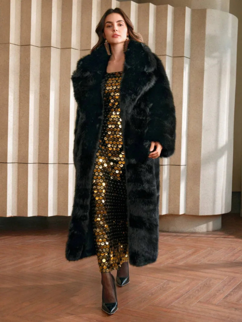 COVÉ Women's Eco Faux Fur Jacket