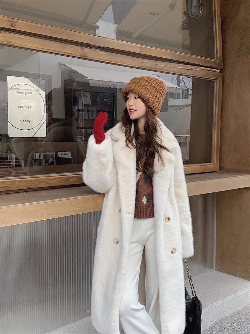 COVÉ Rabbit Fur Coat