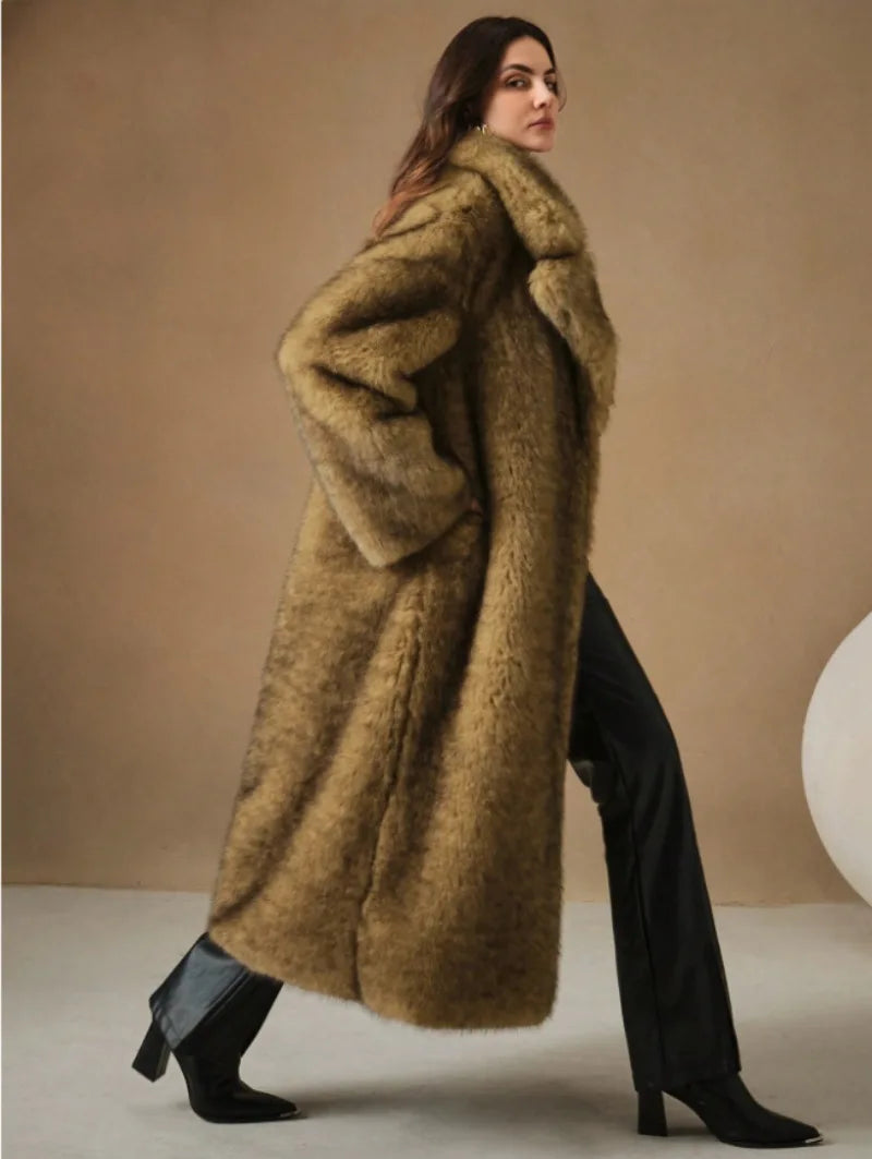 COVÉ Women's Eco Faux Fur Jacket