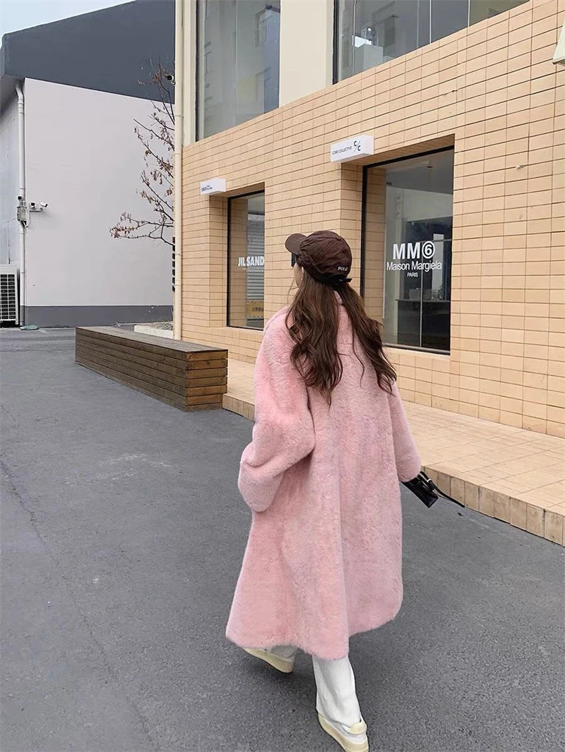 COVÉ Rabbit Fur Coat
