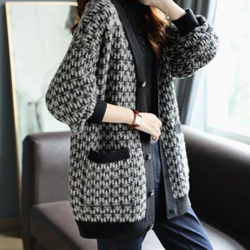 COVÉ Cardigan Knit Top