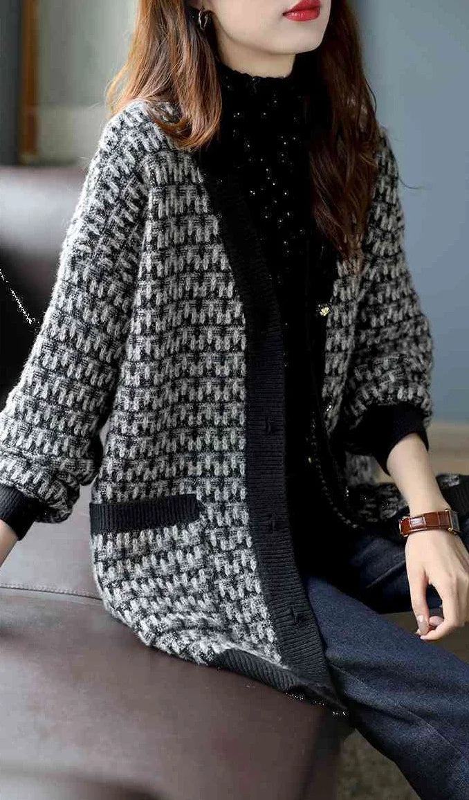 COVÉ Cardigan Knit Top