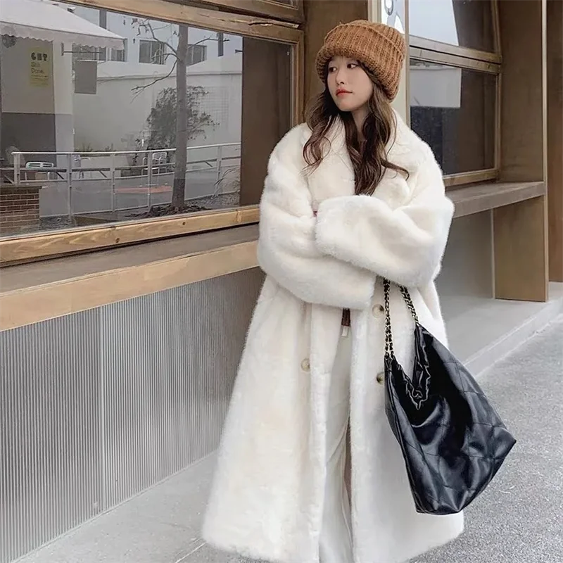 COVÉ Rabbit Fur Coat