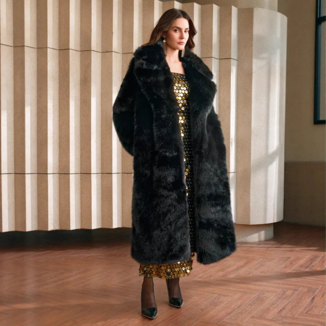 COVÉ Women's Eco Faux Fur Jacket