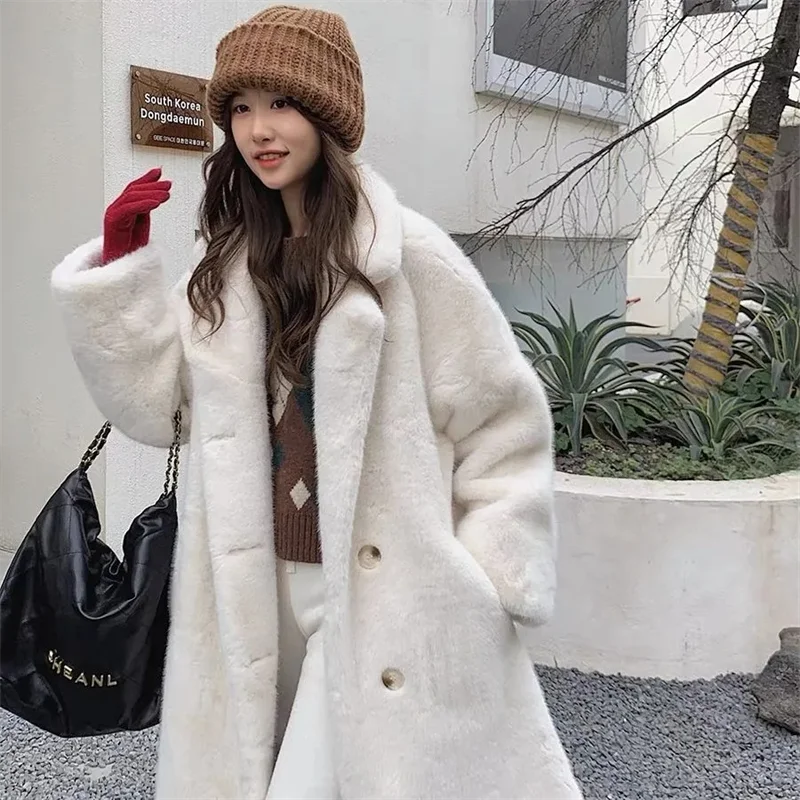 COVÉ Rabbit Fur Coat