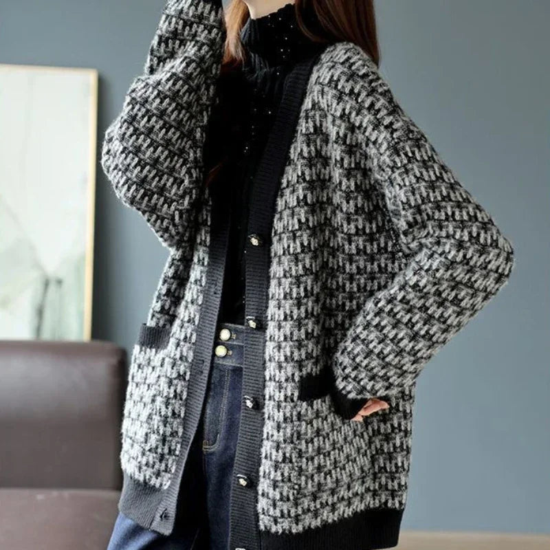 COVÉ Cardigan Knit Top