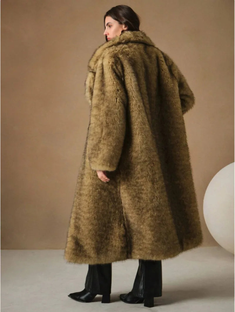 COVÉ Women's Eco Faux Fur Jacket