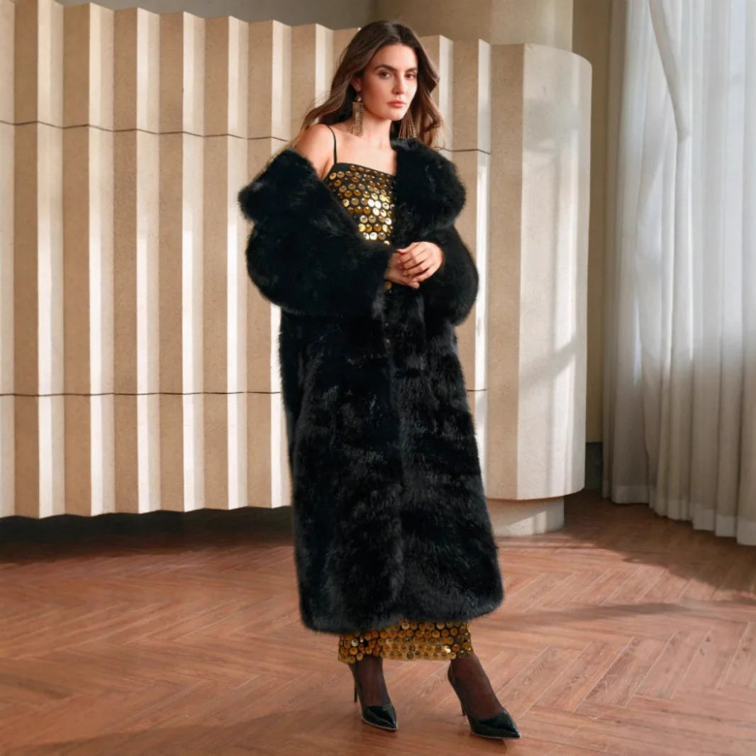 COVÉ Women's Eco Faux Fur Jacket