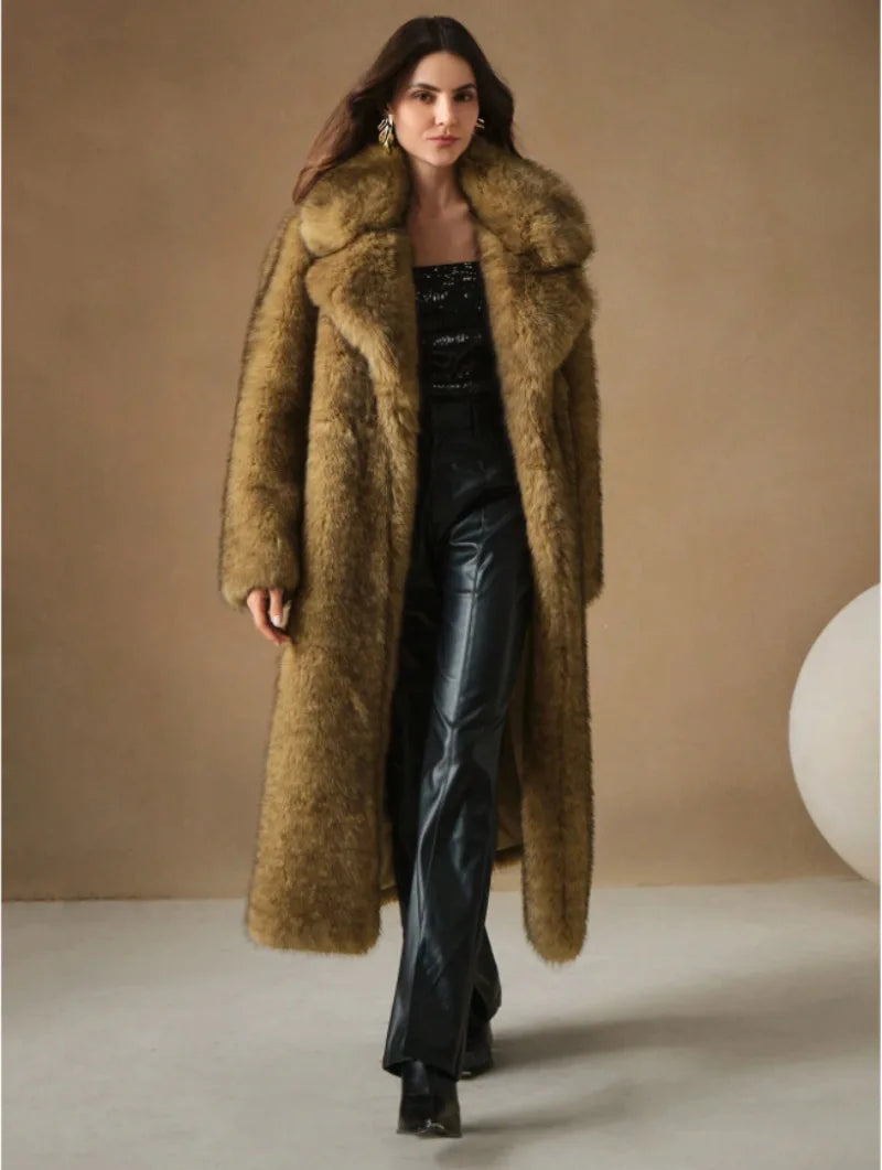 COVÉ Women's Eco Faux Fur Jacket