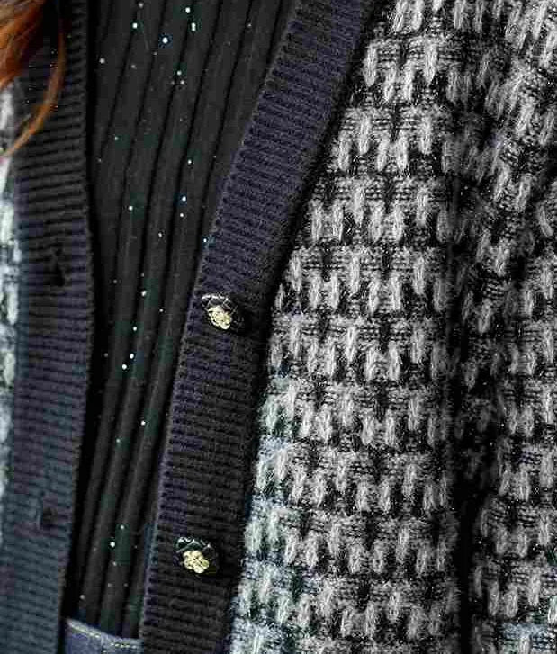 COVÉ Cardigan Knit Top