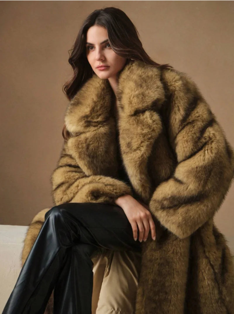 COVÉ Women's Eco Faux Fur Jacket