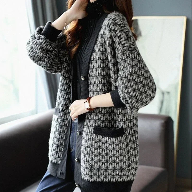 COVÉ Cardigan Knit Top